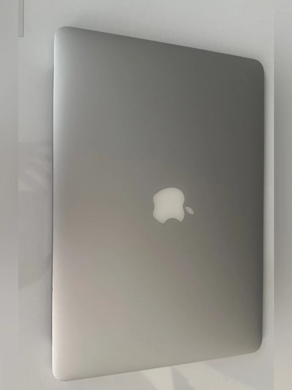 Apple Silver MacBook Laptop with Apple Logo 2017